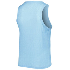 Texas Rangers Soft as a Grape Women's Plus Size High Neck Tri-Blend Tank Top | MLB On Sale