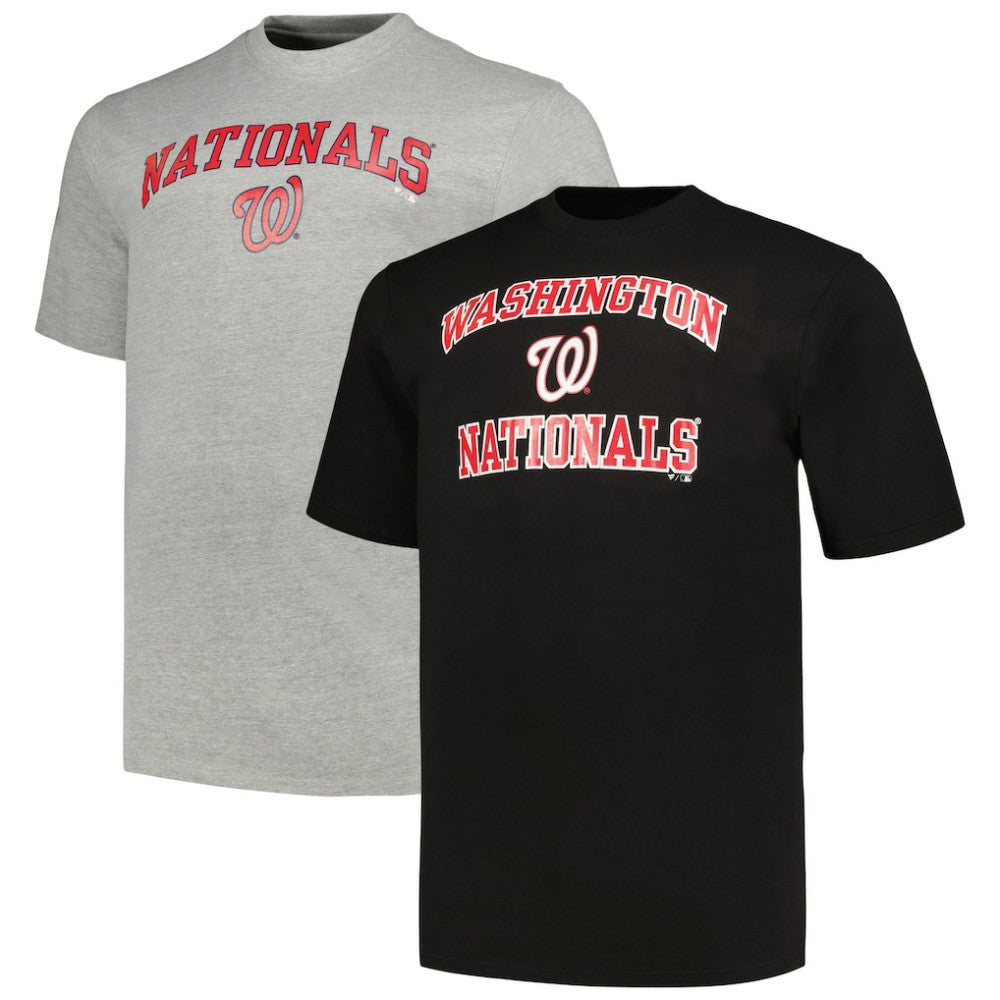 Washington Nationals Profile Big & Tall T-Shirt Combo Pack | MLB New