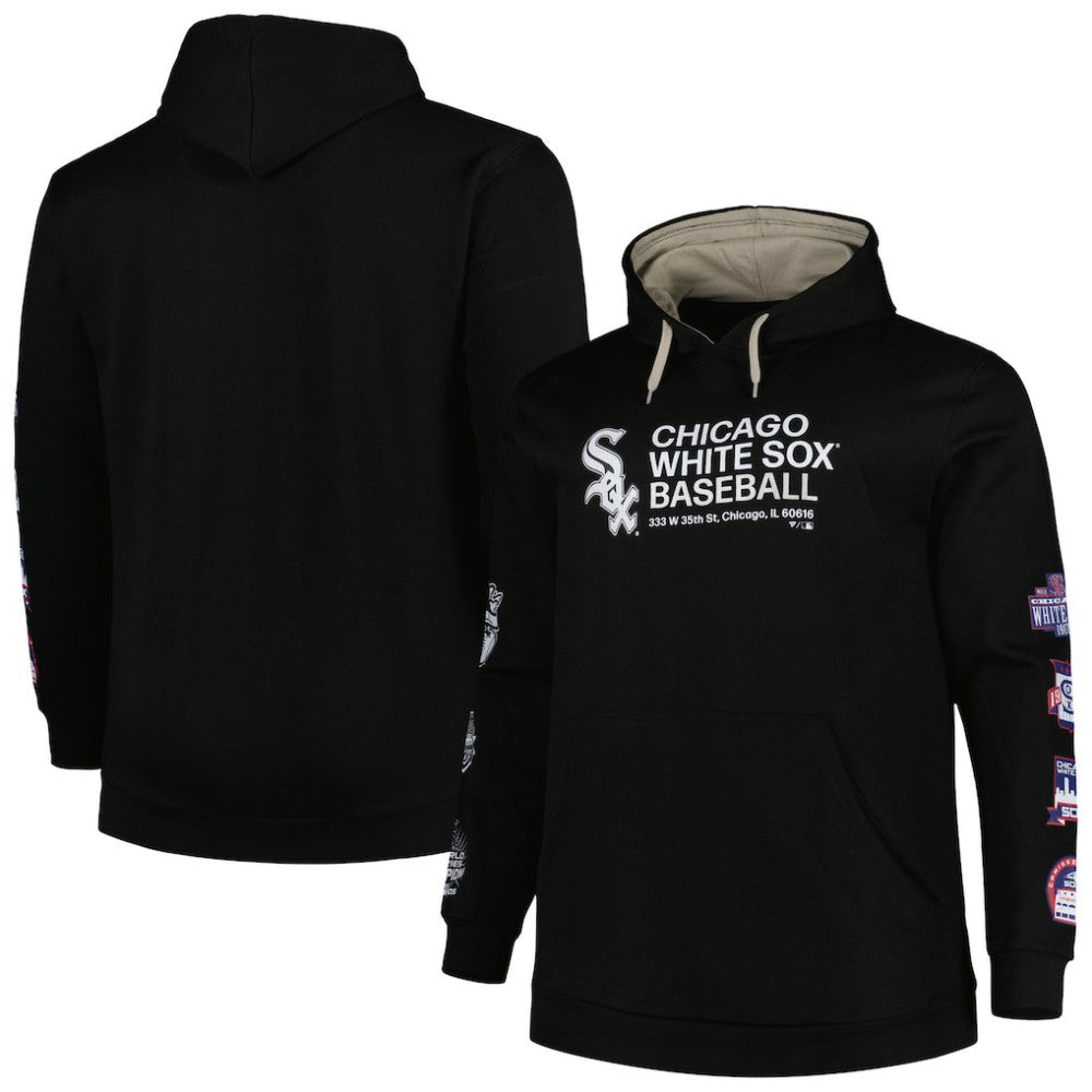 Chicago White Sox Big & Tall Fleece Pullover Hoodie | MLB Discount