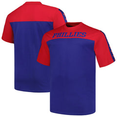 Philadelphia Phillies Profile Big & Tall Yoke Knit T-Shirt | MLB New