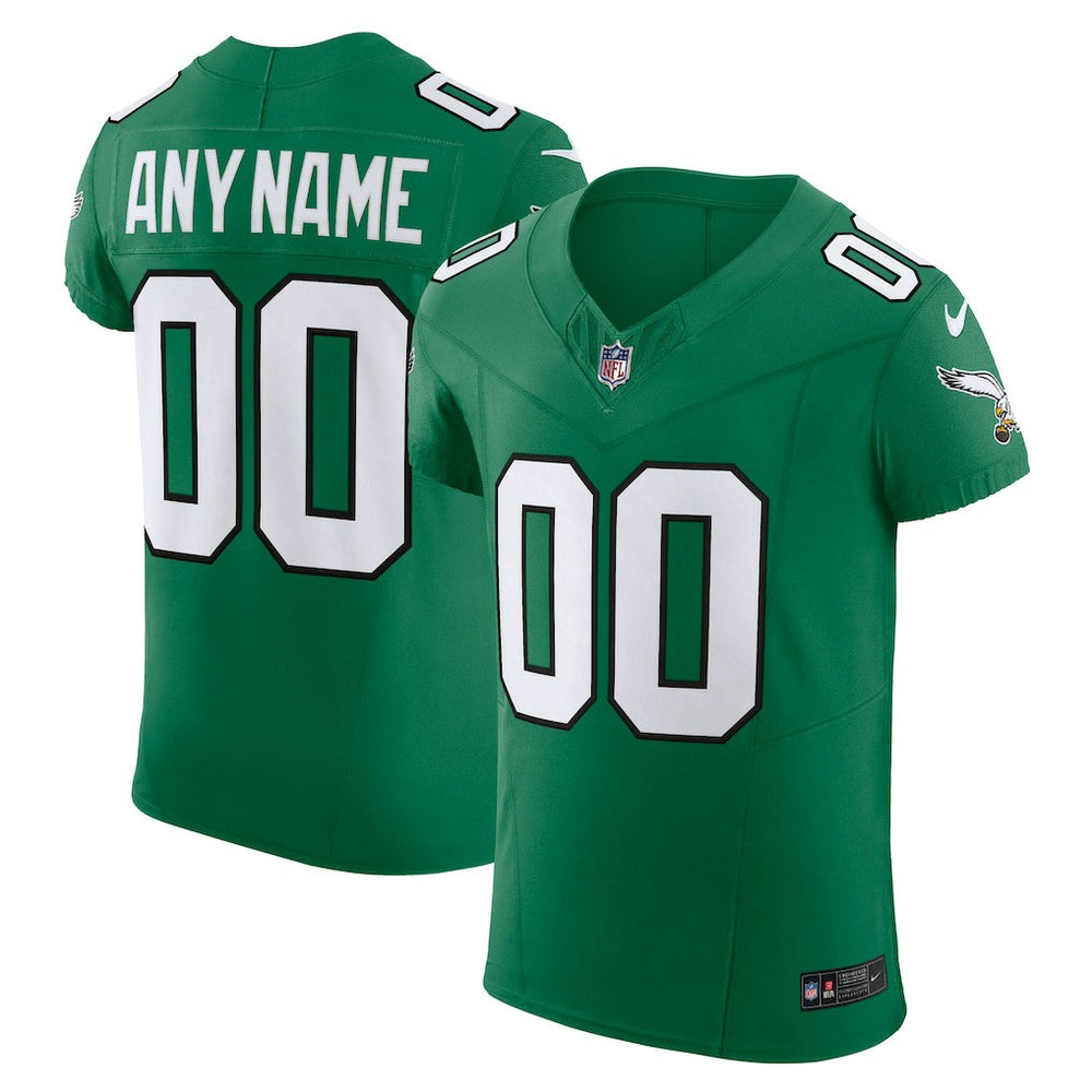 Philadelphia Eagles Nike 2nd Alternate Vapor F.U.S.E. Elite Custom Jersey
