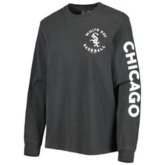 Chicago White Sox Soft as a Grape Women's Team Pigment Dye Long Sleeve T-Shirt | MLB US