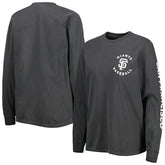 San Francisco Giants Soft as a Grape Women's Team Pigment Dye Long Sleeve T-Shirt | MLB Sale