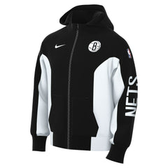 Brooklyn Nets 2023/24 Authentic Showtime Full-Zip Hoodie On Sale