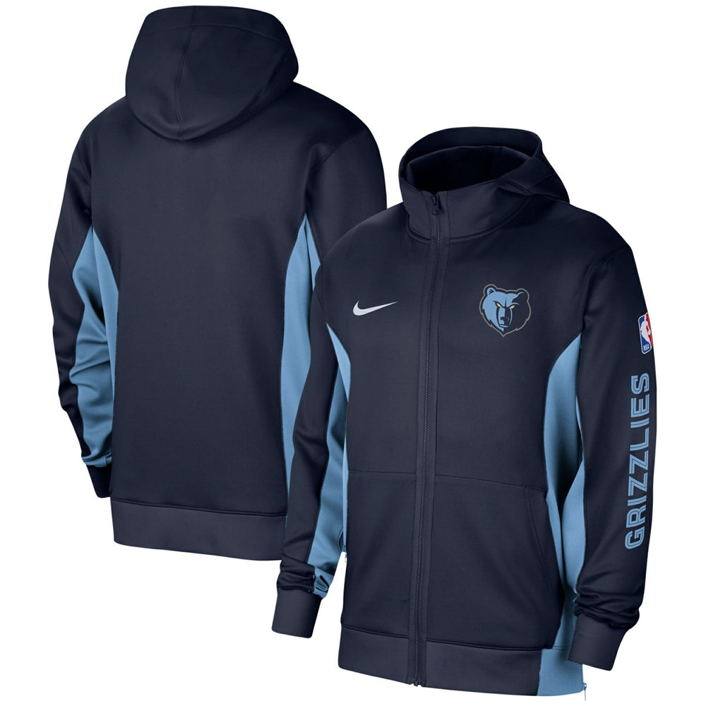 Memphis Grizzlies 2023/24 Authentic Showtime Full-Zip Hoodie For Sale