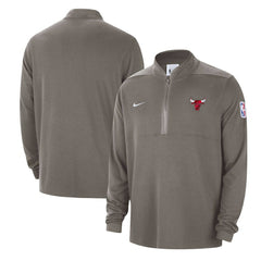 Chicago Bulls Authentic Performance Half-Zip Jacket On Sale