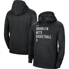 Brooklyn Nets Unisex 2023/24 Performance Spotlight On-Court Practice Pullover Hoodie On Sale
