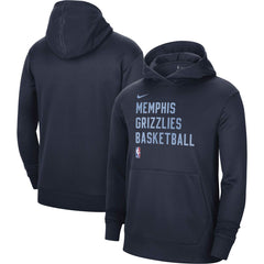 Memphis Grizzlies Unisex 2023/24 Performance Spotlight On-Court Practice Pullover Hoodie New