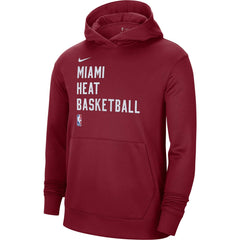 Miami Heat Unisex 2023/24 Performance Spotlight On-Court Practice Pullover Hoodie Discount