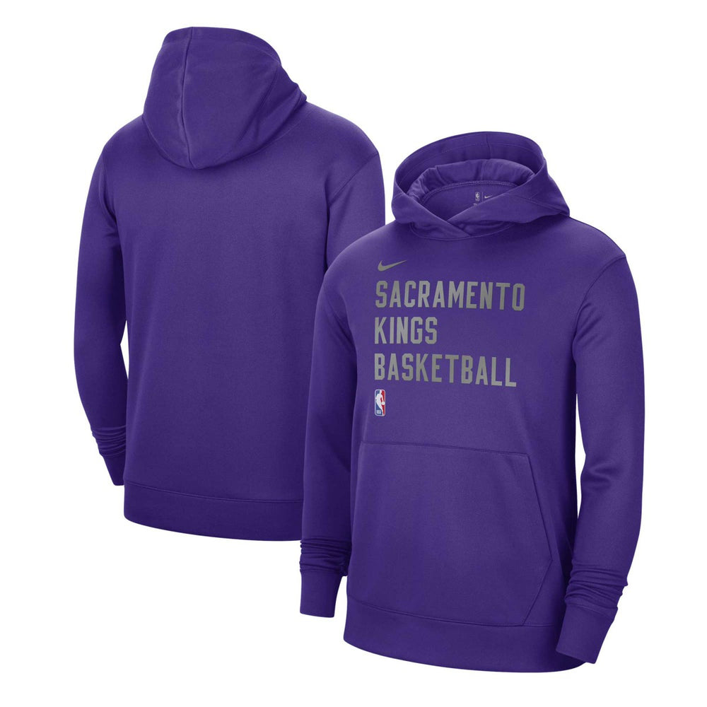 Sacramento Kings Unisex 2023/24 Performance Spotlight On-Court Practice Pullover Hoodie Outlet