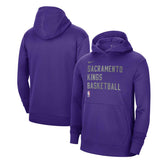 Sacramento Kings Unisex 2023/24 Performance Spotlight On-Court Practice Pullover Hoodie Outlet
