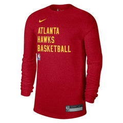 Atlanta Hawks Unisex 2023/24 Legend On-Court Practice Long Sleeve T-Shirt Discount