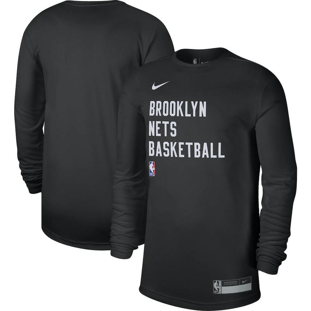 Brooklyn Nets Unisex 2023/24 Legend On-Court Practice Long Sleeve T-Shirt Online