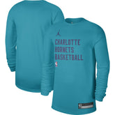 Charlotte Hornets Jordan Brand Unisex 2023/24 Legend On-Court Practice Long Sleeve T-Shirt Online