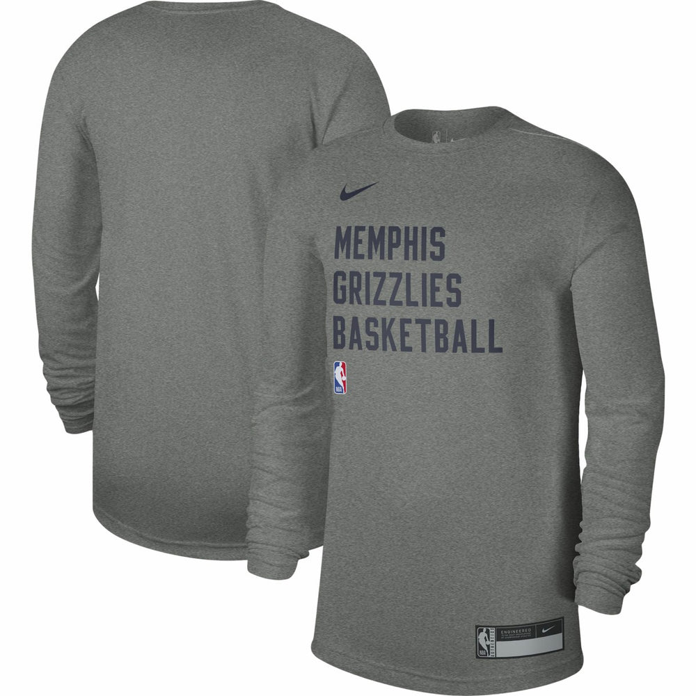 Memphis Grizzlies Unisex 2023/24 Legend On-Court Practice Long Sleeve T-Shirt On Sale
