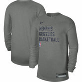 Memphis Grizzlies Unisex 2023/24 Legend On-Court Practice Long Sleeve T-Shirt On Sale