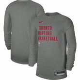 Toronto Raptors Unisex 2023/24 Legend On-Court Practice Long Sleeve T-Shirt New
