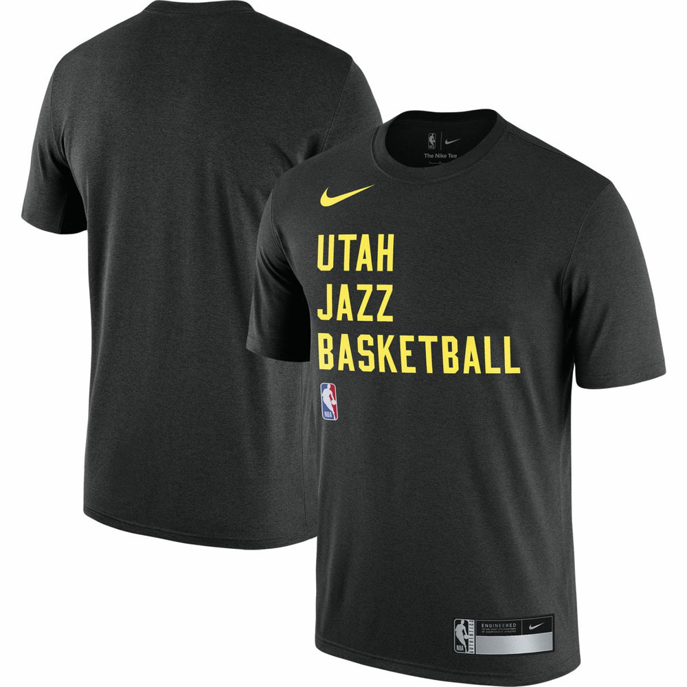Utah Jazz 2023/24 Sideline Legend Performance Practice T-Shirt For Sale