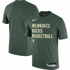 Milwaukee Bucks 2023/24 Sideline Legend Performance Practice T-Shirt Outlet
