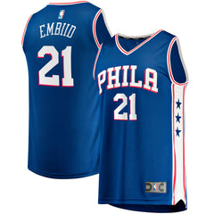 Joel Embiid Philadelphia 76ers Big & Tall Fast Break Player Jersey On Sale