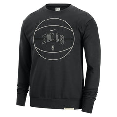 Chicago Bulls 2023/24 Authentic Standard Issue Travel Performance Pullover Sweatshirt For Sale