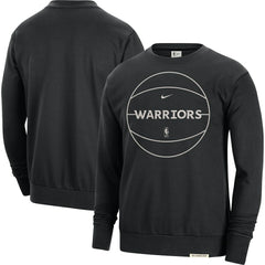 Golden State Warriors 2023/24 Authentic Standard Issue Travel Performance Pullover Sweatshirt sale New