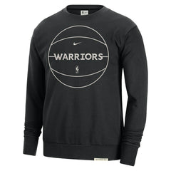 Golden State Warriors 2023/24 Authentic Standard Issue Travel Performance Pullover Sweatshirt sale New