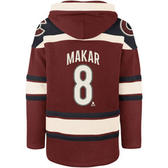 Cale Makar Colorado Avalanche '47 Player Name & Number Lacer Pullover Hoodie Discount