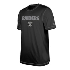 Las Vegas Raiders New Era Third Down Puff Print T-Shirt