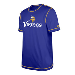 Minnesota Vikings New Era Third Down Puff Print T-Shirt