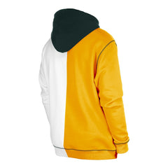Green Bay Packers New Era Third Down Split Raglan Pullover Hoodie