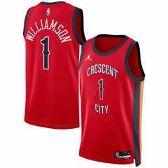 Zion Williamson New Orleans Pelicans Jordan Brand Unisex Swingman Jersey For Sale