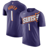 Devin Booker Phoenix Suns Icon 2022/23 Name & Number T-Shirt For Sale