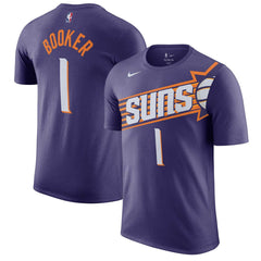 Devin Booker Phoenix Suns Icon 2022/23 Name & Number T-Shirt For Sale