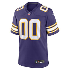 Minnesota Vikings Nike Classic Custom Game Jersey