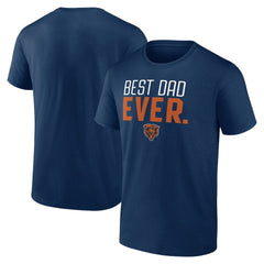 Chicago Bears Best Dad Ever Team T-Shirt