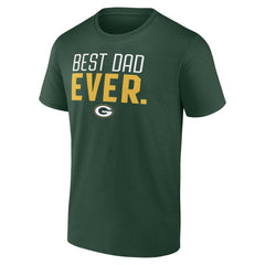 Green Bay Packers Best Dad Ever Team T-Shirt