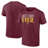 Washington Commanders Best Dad Ever Team T-Shirt