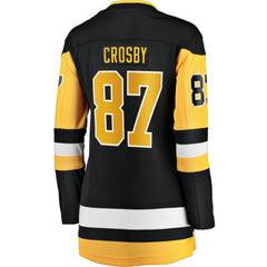 Sidney Crosby Pittsburgh Penguins Fanatics Women's Captain Patch Home Breakaway Jersey Outlet