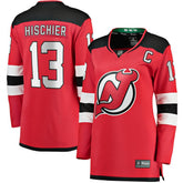 Nico Hischier New Jersey Devils Fanatics Women's Captain Patch Home Breakaway Jersey Online