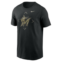 Miami Marlins Nike Camo Logo T-Shirt | MLB Outlet