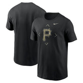 Pittsburgh Pirates Nike Camo Logo T-Shirt | MLB US