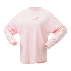 Miami Dolphins Fanatics Women's Millennial Spirit Jersey T-Shirt