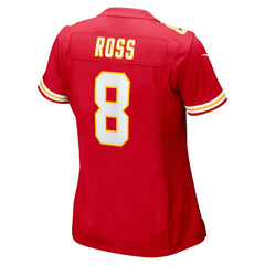 Kansas City Chiefs Nike Justyn Ross Women's Home Game Player Jersey