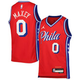Tyrese Maxey Philadelphia 76ers Jordan Brand Youth Swingman Jersey For Sale