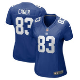 New York Giants Nike Lawrence Cager Women's Home Game Player Jersey