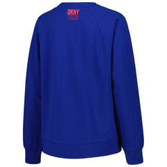 Philadelphia 76ers DKNY Sport Women's Regina Raglan Pullover Sweatshirt For Sale