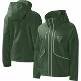 Milwaukee Bucks G-III 4Her by Carl Banks Women's Last Shot Full-Zip Hoodie Discount