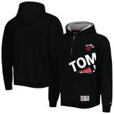 Miami Heat Tommy Jeans Bernard Half-Zip Hoodie Discount