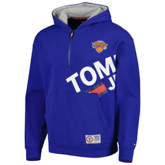 New York Knicks Tommy Jeans Bernard Half-Zip Hoodie Discount